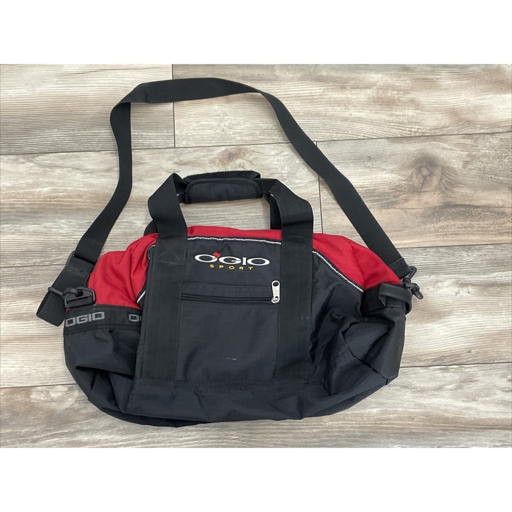 OGIO Sport Red Black "Red Robin"  Duffel Bag Gym Sports Travel Carry‎ On